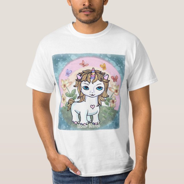 T-shirt Petite Licorne  (Devant)