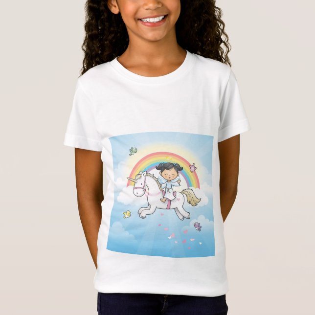 T-Shirt Petite licorne (Devant)