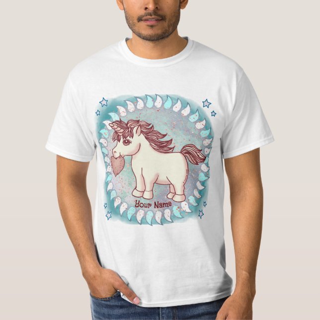 T-shirt Petite Licorne d'Amour (Devant)