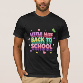 T-shirt Petite Mademoiselle Retour À l'École