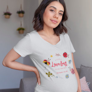 T-shirt Petite Maman D'Amour À Être