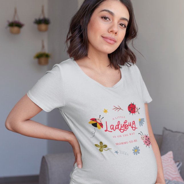 T-shirt Petite maman Ladybug à être (Créateur téléchargé)