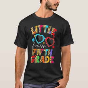 T-shirt Petite Miss Cinquième Année Ici Je Viens Premier J