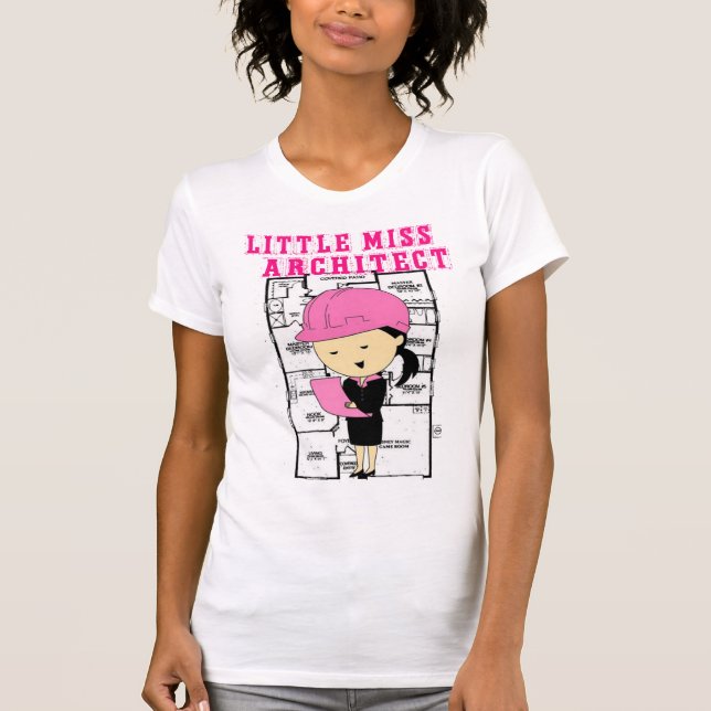 T-shirt Petite Mlle Architect (Devant)