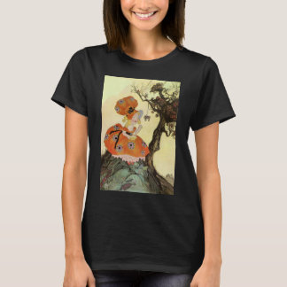 T-shirt Petite Muffet & Araignée, Mère l'Oie Vintage