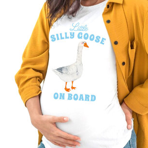 T-shirt Petite Oie Ridicule À Bord