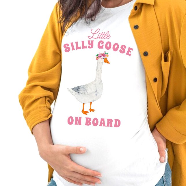 T-shirt Petite Oie Ridicule À Bord (Créateur téléchargé)