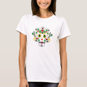 T-shirt Petite pirate Lucky Skull