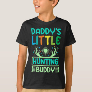 T-shirt Petite pote de chasse de papa pour enfants