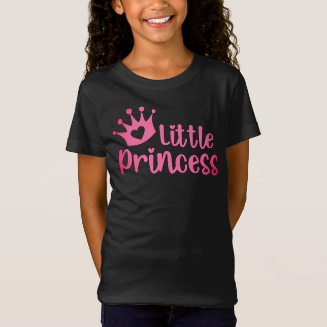 T-shirt petite princesse (Devant)