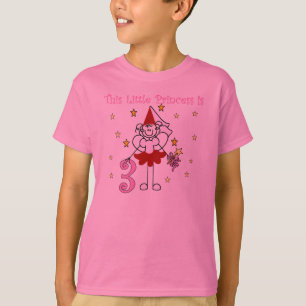 T-shirt Petite princesse 3ème anniversaire