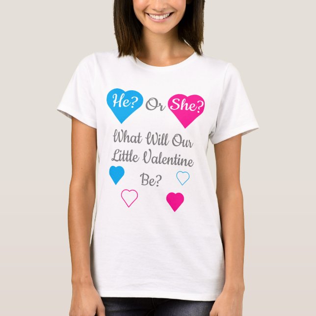 T-shirt Petite Saint Valentin Saint Valentin Révélation de (Devant)