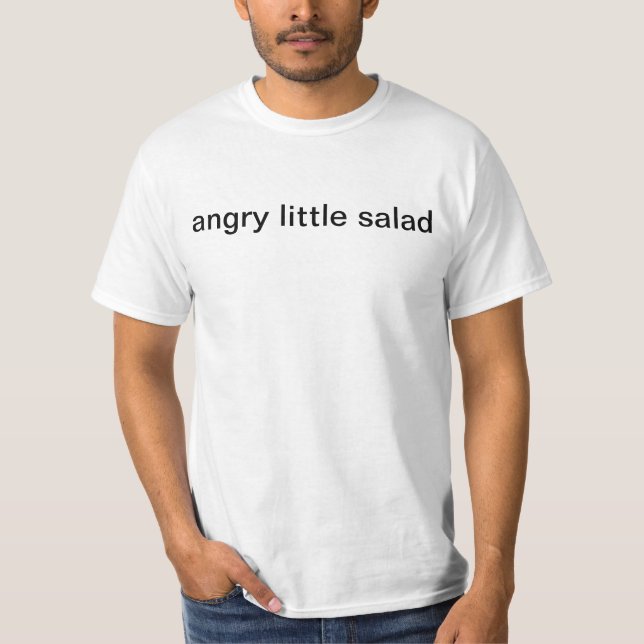 T-shirt Petite salade en colère (Devant)