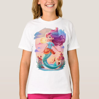 T-shirt Petite Sirène