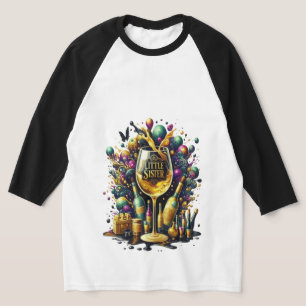 T-shirt Petite soeur, c'est l'heure de la fête