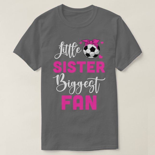 T-shirt Petite Soeur La Plus Grande Fan Girl (Design devant)
