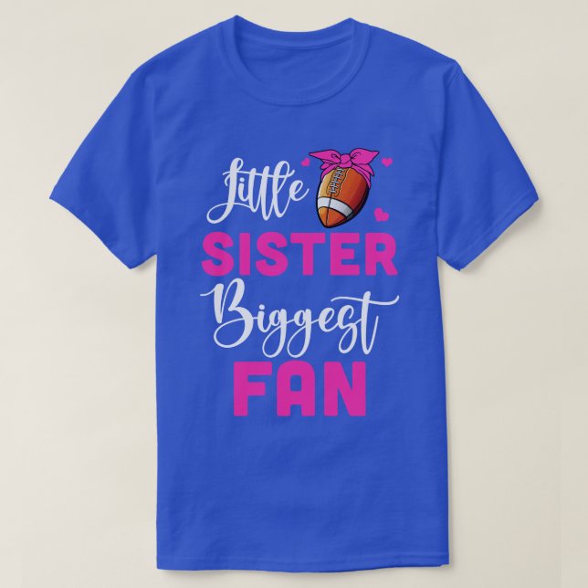 T-shirt Petite Soeur La Plus Grande Fan Girl (Design devant)