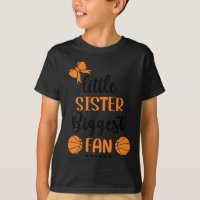 Petite Soeur Plus Grande Fan De Basketball Soeur