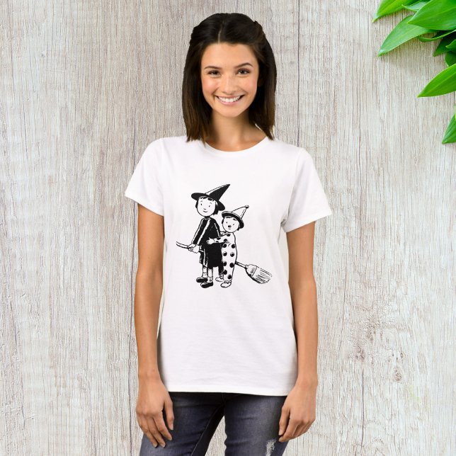 T-shirt Petite Sorcière Et Clown (Créateur téléchargé)
