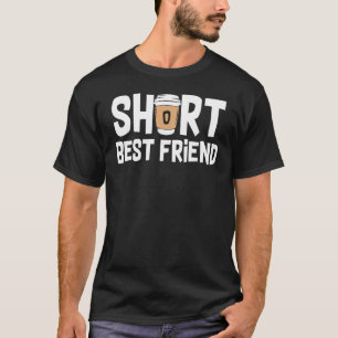 T-shirt Petite tasse de café Meilleure amie assortie Café