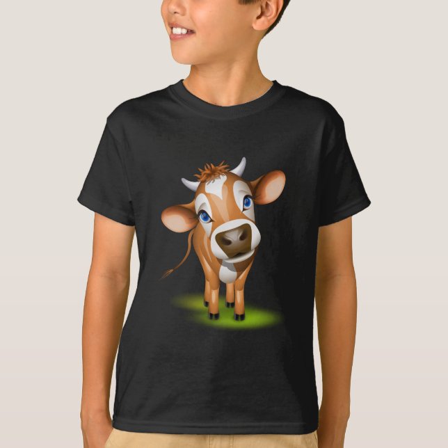 T-shirt Petite vache à maillot (Devant)