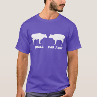 T-shirt Petite vache Loin Mens Drôle Patrié Dougal Ja v
