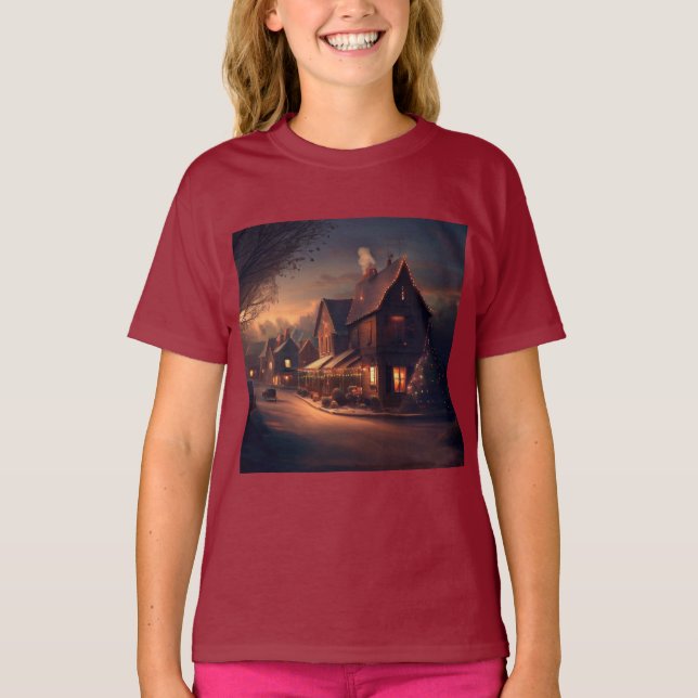 T-shirt Petite ville 6 (Devant)