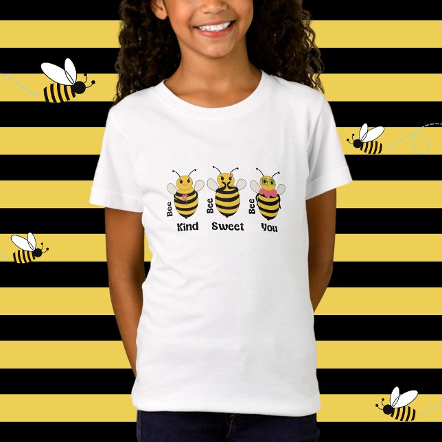 T-Shirt Petites abeilles - Soyez gentils | Soyez doux | So (Créateur téléchargé)