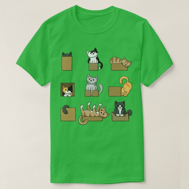 T-shirt Petites boîtes (Design devant)