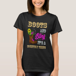 T-shirt Petites Filles De Poules Usa Frappe À Drapeau Blin