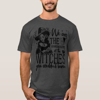 T-shirt Petites filles féministes de sorcières d'Halloween