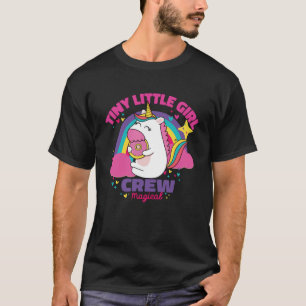 T-shirt Petites filles humaines petites filles de Unicorn