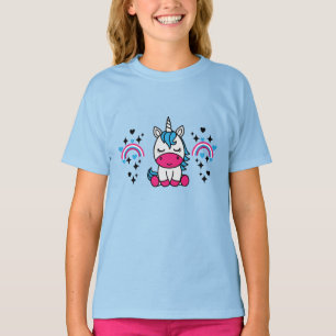 T-shirt Petites filles Unicorn Pony