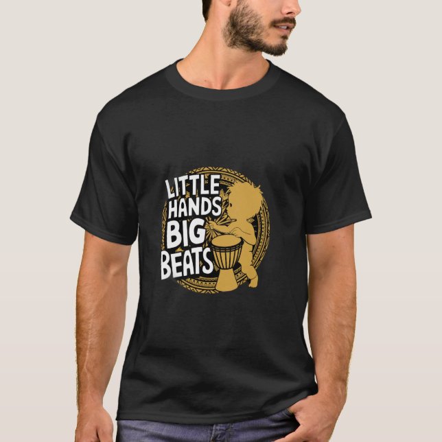 T-shirt Petites Mains Gros Beats Djembe (Devant)