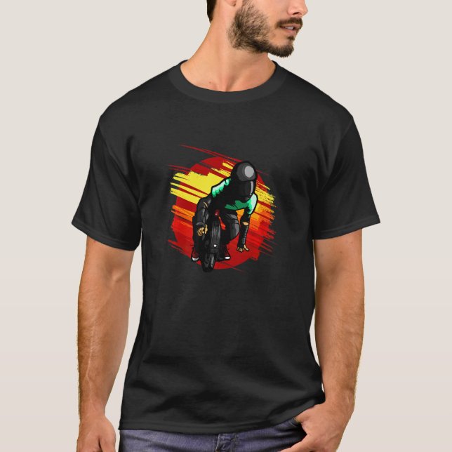 T-shirt petites poignées de monocycle électriques (Devant)