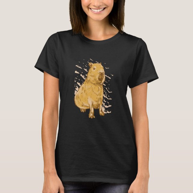T-shirt Petits animaux mignons (Devant)
