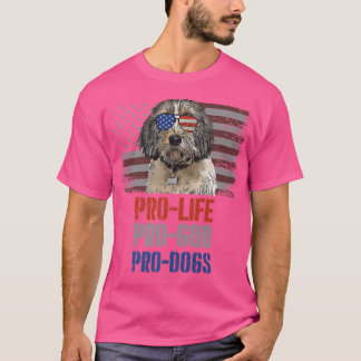 T-shirt Petits Bassets Griffons Vendeen Pro Life Pro God P