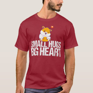 T-shirt Petits câlins Gros Cadeau Coeur Amusant Hamster