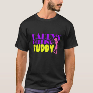 T-shirt Petits enfants Golf Daddys Golfing Buddy fille fil