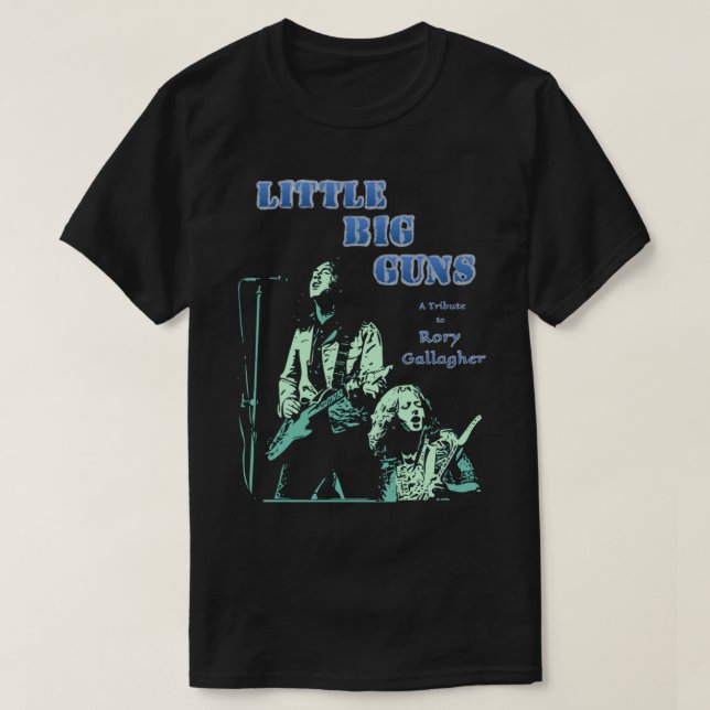 T-shirt Petits gros armes Rory Gallagher Hommage Classique (Design devant)