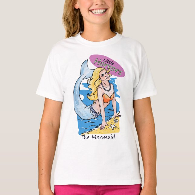 T-shirt Petits Horreurs La Sirène (Devant)