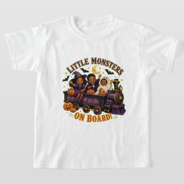 T-shirt Petits monstres à bord (Poser)