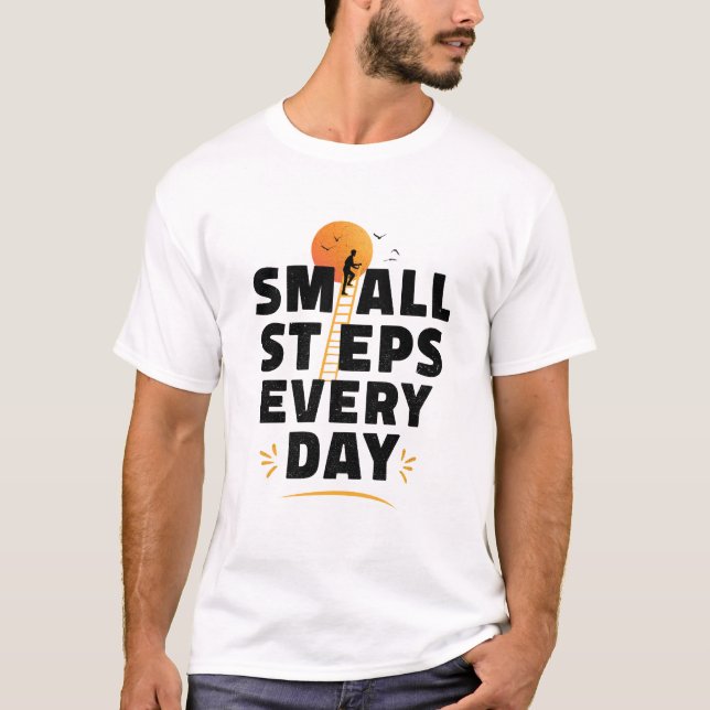 T-shirt Petits Pas Chaque Jour (Devant)