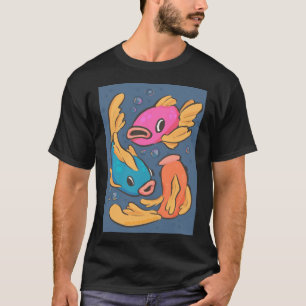 T-shirt Petits poissons