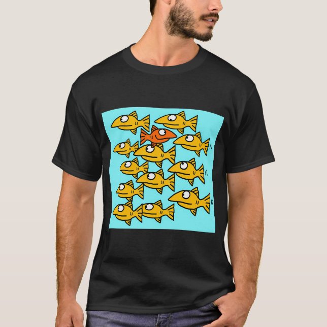 T-shirt Petits poissons (Devant)