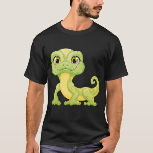 T-shirt Petits reptiles verts d'Iguana