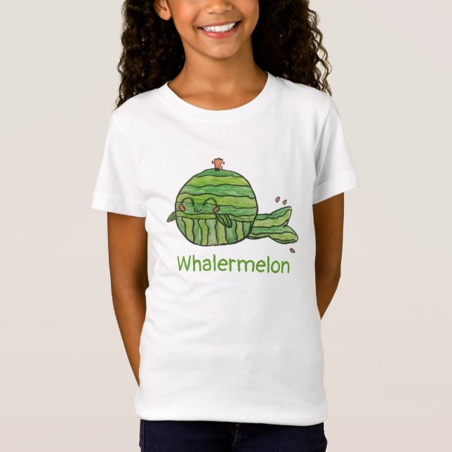 T-Shirt Pétoncle de baleine à bec commune (filles) (Devant)