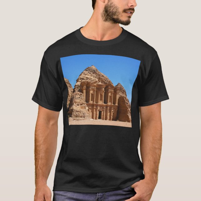 T-shirt PETRA Jordanie de monastère (Devant)