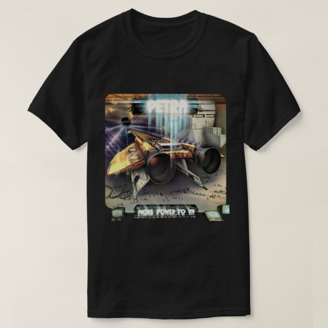 T-shirt Petra - Plus De Puissance Pour Ya Essential T-Shir (Design devant)