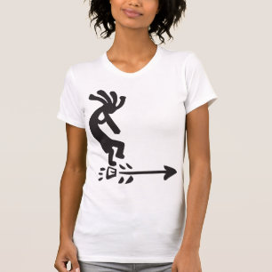 T-shirt Petroglyphes Silhouette Kokopelli